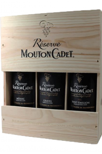 Coffret Bordeaux rouge